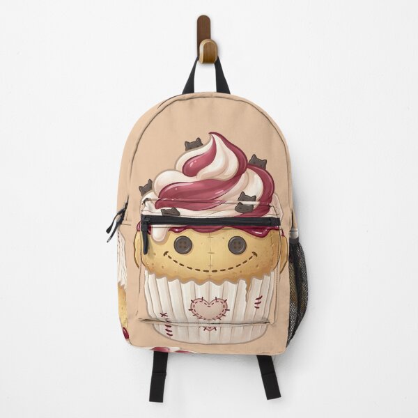 Item preview, Cute Stitched Cupcake – Spooky Kawaii Dessert designed and sold by nocticute-store.
