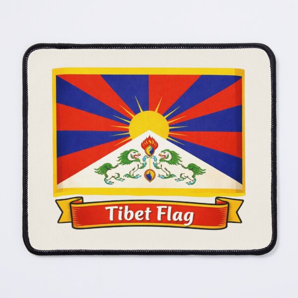 Item preview, Tibet Flag designed and sold by Myra365Art.