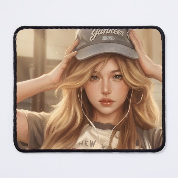 Item preview, ฺBaseball Girl Cinematic Portrait, Golden Hour Digital Art, Urban Street Style designed and sold by ATOMIC 60.