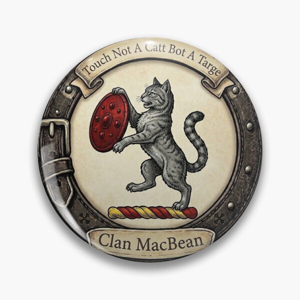 Item preview, Clan MacBean Crest designed and sold by BagTown Clans.