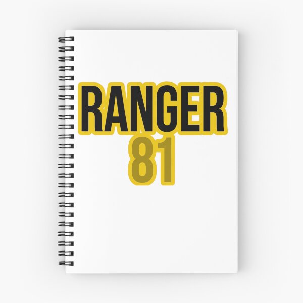 Item preview, Ranger 81 Bold Yellow Typography Design designed and sold by Combat Skies.