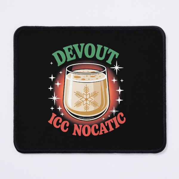 Item preview, Devout Eggnogstic Egg Nog Day Christmas Xmas designed and sold by PunkNation-Arts.