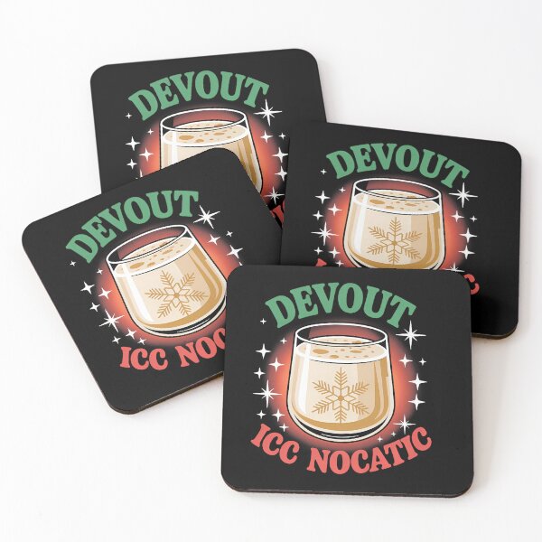 Item preview, Devout Eggnogstic Egg Nog Day Christmas Xmas designed and sold by PunkNation-Arts.
