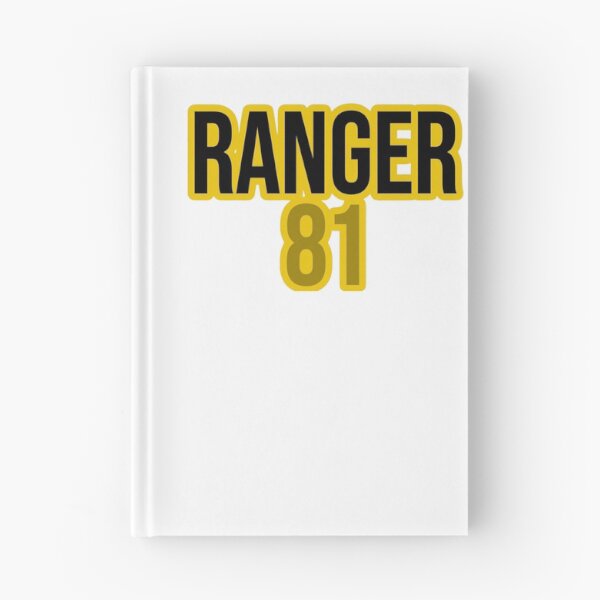 Item preview, Ranger 81 Bold Yellow Typography Design designed and sold by Combat Skies.