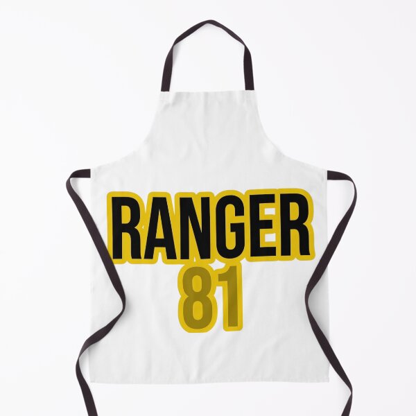 Item preview, Ranger 81 Bold Yellow Typography Design designed and sold by Combat Skies.