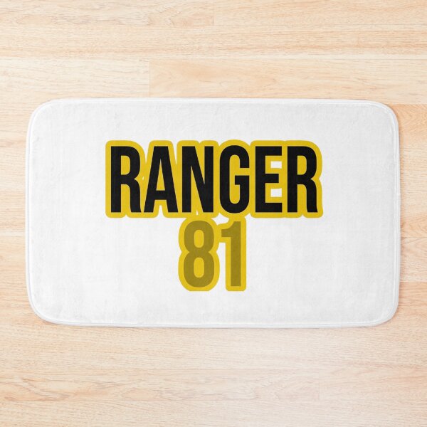 Item preview, Ranger 81 Bold Yellow Typography Design designed and sold by Combat Skies.