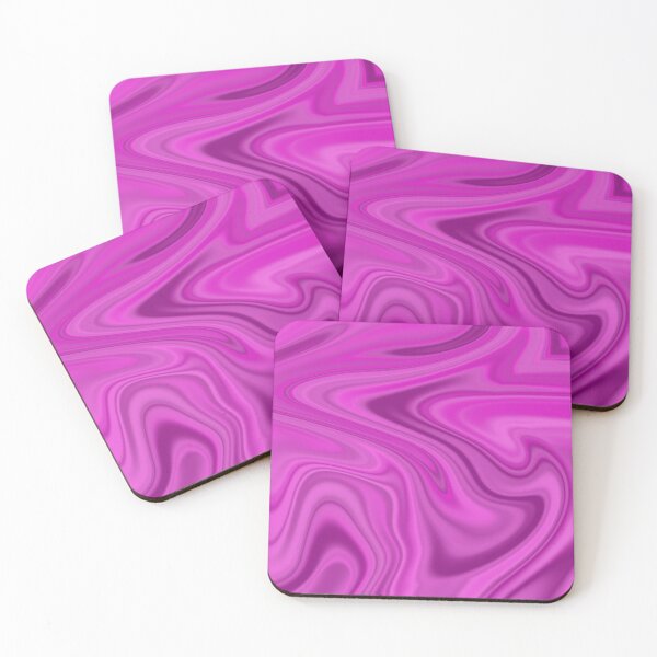 Item preview, Pink and Purple Abstract Liquid Swirl Marble Design designed and sold by Nesstitches.