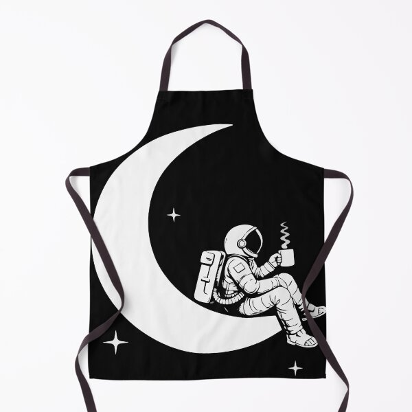 Item preview, Relaxing Astronaut Drinking Coffee on the Moon – Calm Space Aesthetic designed and sold by Huddy-clothes.