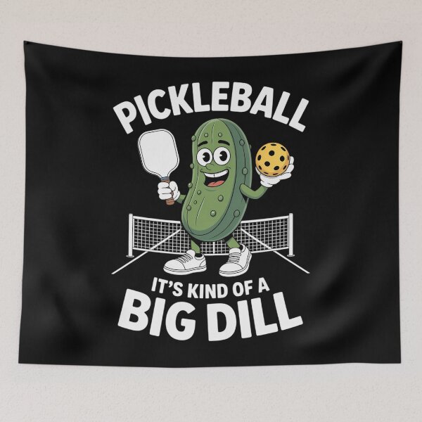 Item preview, It's Kind of A Big Dill - Pickleball Paddleball designed and sold by PunkNation-Arts.