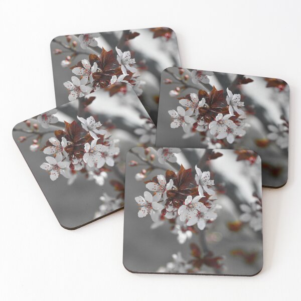 Item preview, Color isolation edit of plum blossoms  designed and sold by Cblifeisgood.