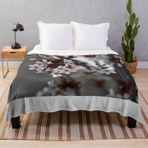 Item preview, Color isolation edit of plum blossoms  designed and sold by Cblifeisgood.