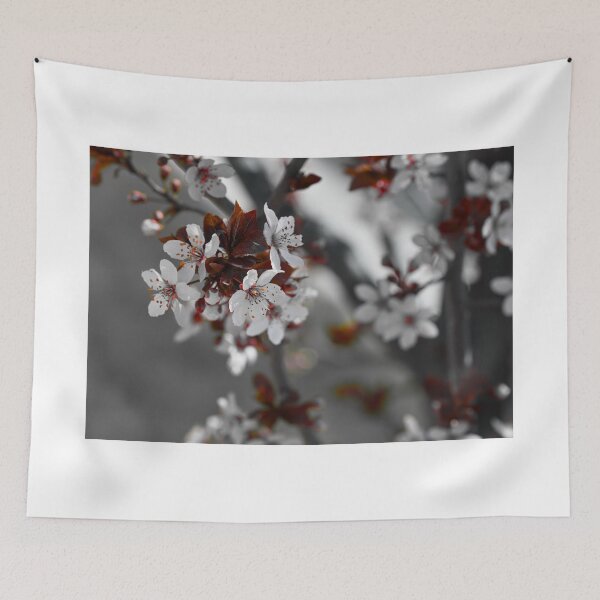 Item preview, Color isolation edit of plum blossoms  designed and sold by Cblifeisgood.