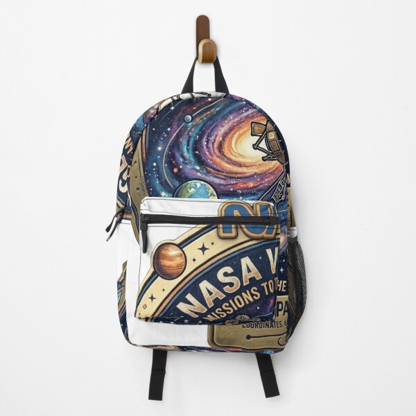 Item preview, NASA Voyager 1 Deep Space Mission Vintage Badge designed and sold by RedVista.