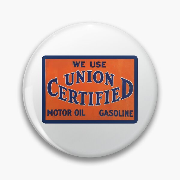 Item preview, Vintage Union Certified Motor Oil and Gasoline designed and sold by QuayTradingCo.
