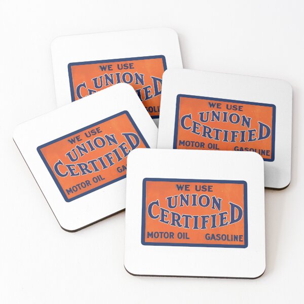 Item preview, Vintage Union Certified Motor Oil and Gasoline designed and sold by QuayTradingCo.