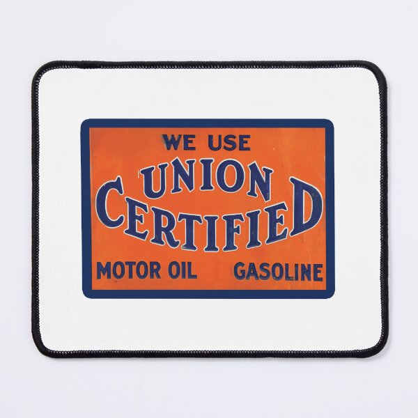Item preview, Vintage Union Certified Motor Oil and Gasoline designed and sold by QuayTradingCo.