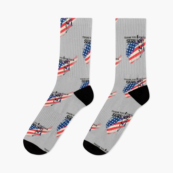 Item preview, Patriotic Thank You For Your Service USA Flag  designed and sold by AXENT Designs.