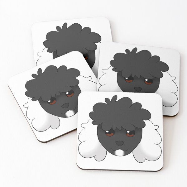 Item preview, Black Standard Cut Poodle White Chin Ears designed and sold by OliRoseArt.