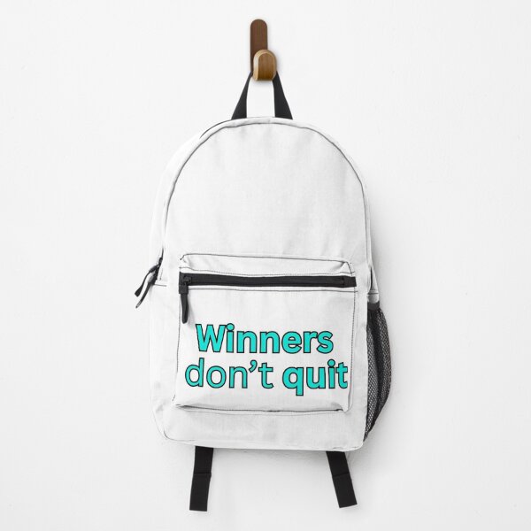 Item preview, Winners don't quit-motivational quote designed and sold by Omer's store.