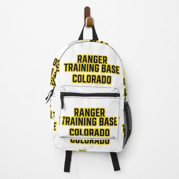 Item preview, Ranger Training Base Colorado black yellow text art , gift for Colorado ranger comander  designed and sold by Combat Skies.