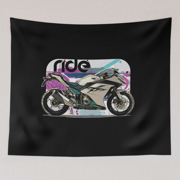 Item preview, Modern Sportbike Street Art Design designed and sold by FroggyBaBoy.