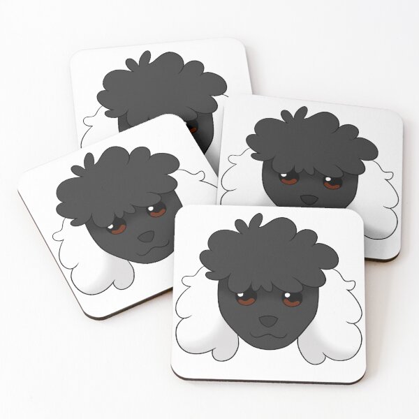 Item preview, Black Standard Cut Poodle White Ears designed and sold by OliRoseArt.