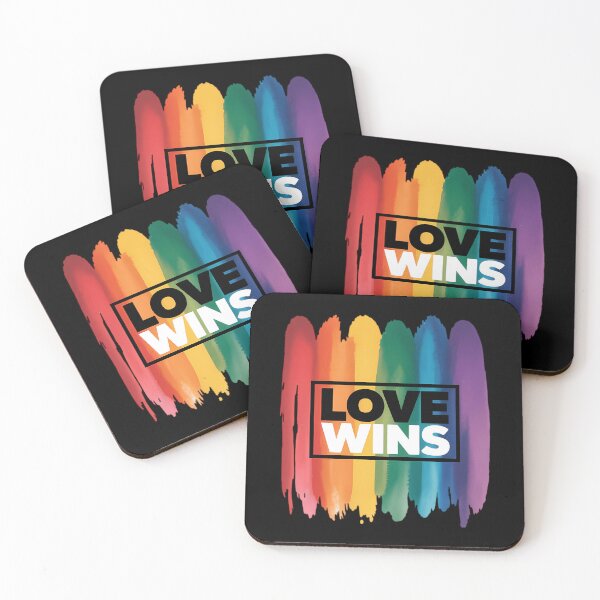 Item preview, Love Wins gay Pride Queer LGBT Love Rainbow Love LGBTQ Support Love Pride Month Lgbtq designed and sold by PunkNation-Arts.