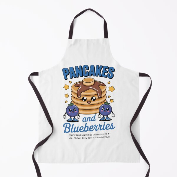 Item preview, Pancakes & Blueberries - Cottagecore Breakfast designed and sold by PunkNation-Arts.