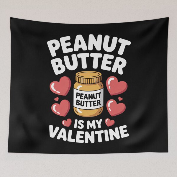 Item preview, Valentine's Day Peanut Butter Jar Jelly Jam Lover designed and sold by Moon-Ape.