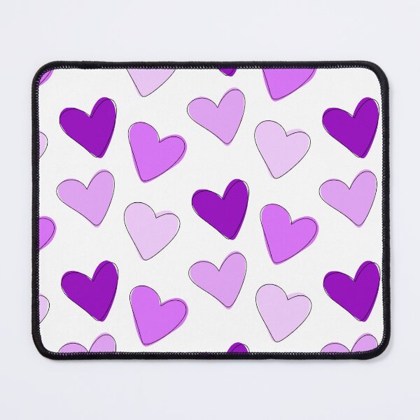 Item preview, Cute Purple Hearts | Pastel Purple Hearts Aesthetic | Girly Love Design | Hearts Sticker Set designed and sold by Nesstitches.