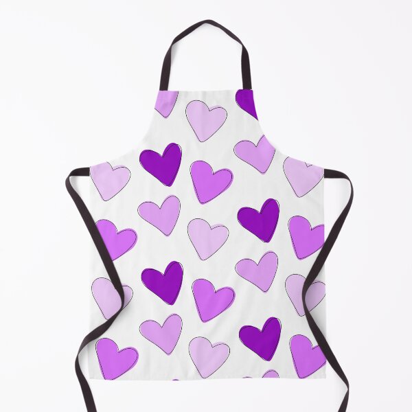 Item preview, Cute Purple Hearts | Pastel Purple Hearts Aesthetic | Girly Love Design | Hearts Sticker Set designed and sold by Nesstitches.