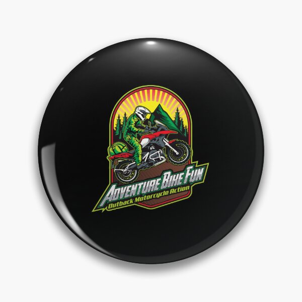 Item preview, Adventure Bike Fun Offroad Rider Design designed and sold by FroggyBaBoy.