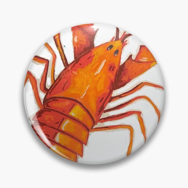 Item preview, Cute Red-Orange Lobster designed and sold by luceromiro.