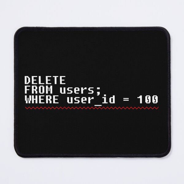 Item preview, SQL DELETE FROM users; - The Semicolon of Doom designed and sold by irqzero.