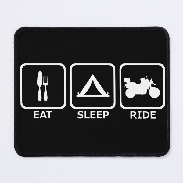 Item preview, Eat Sleep Ride Motorcycle Lifestyle designed and sold by FroggyBaBoy.