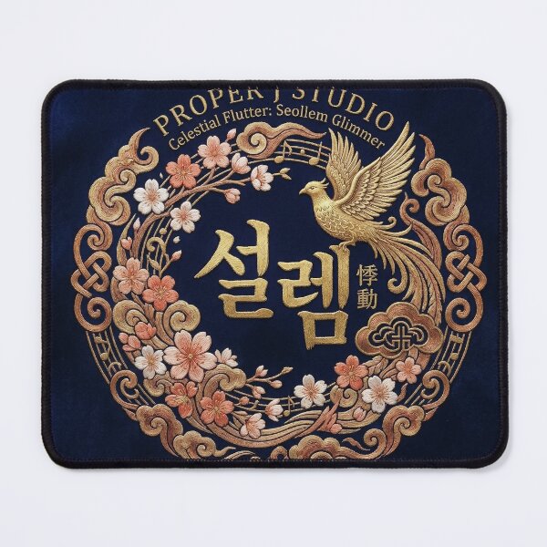 Item preview, Celestial Flutter: The Palpitation of a Soul's Embrace Emblem designed and sold by PROPER-J-STUDIO.