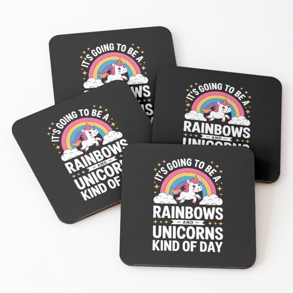 Item preview, It's Going To Be A Rainbows and Unicorns Day designed and sold by PunkNation-Arts.