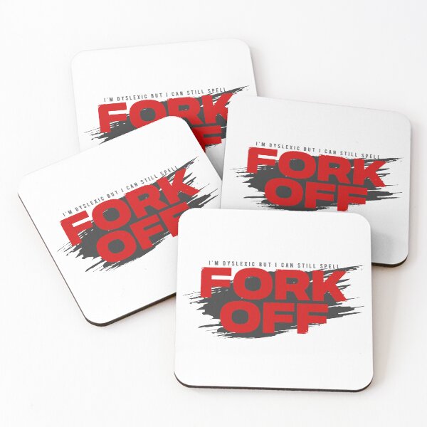 Item preview, Fork Off - Cheeky Polite Insult Humor designed and sold by PixelGrafiks.