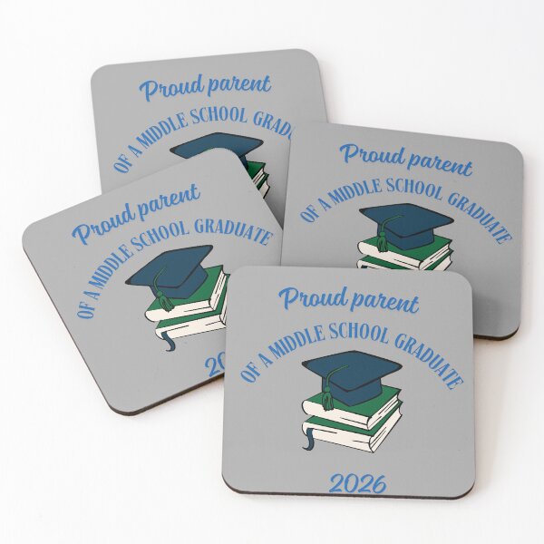 Item preview, proud parent of a middle school graduate! designed and sold by PhoeniXDreamer.
