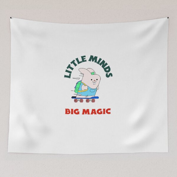 Item preview, Little Minds Big Magic Shirt Kindergarten Teacher Gift Preschool Teacher designed and sold by DesignbyAACreations .