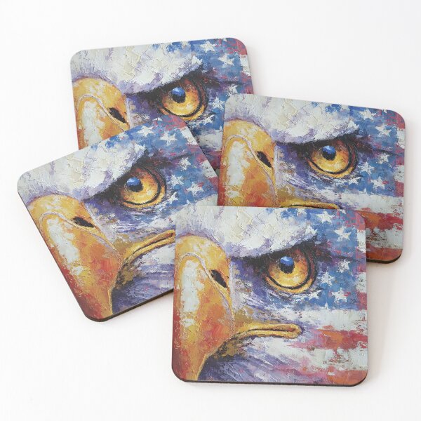 Item preview, Abstract realism patriotic american eagle art designed and sold by dcrc.
