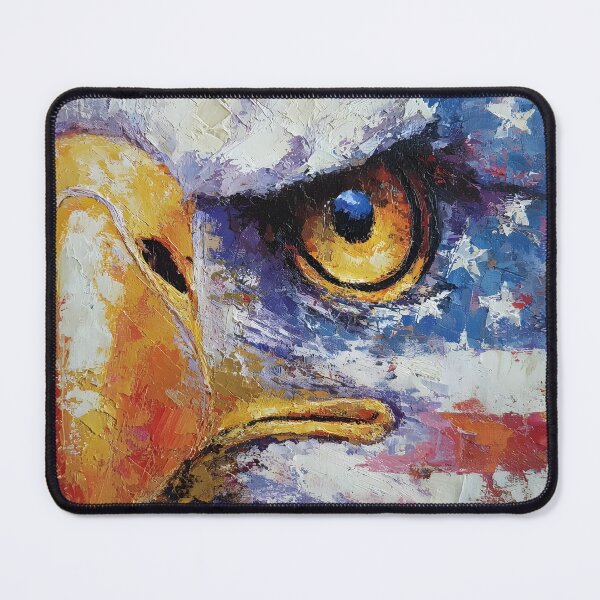 Item preview, Abstract realism patriotic american eagle art designed and sold by dcrc.