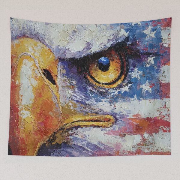 Item preview, Abstract realism patriotic american eagle art designed and sold by dcrc.