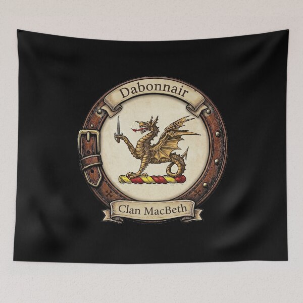Item preview, Clan MacBeth Crest designed and sold by BagTown Clans.