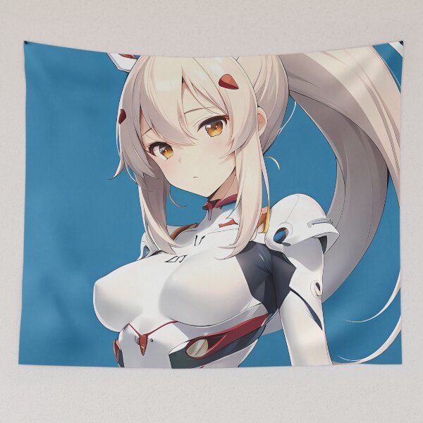 Item preview, Ayanami Azur Lane Future Blue Suit Portrait designed and sold by riadjamai.