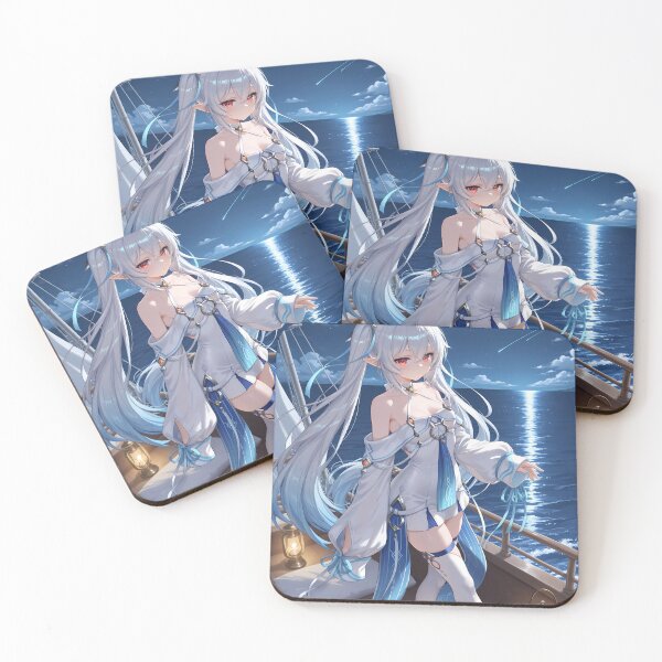 Item preview, Laffey Azur Lane Starry Night Ocean Moonlight Blue Serenity designed and sold by riadjamai.