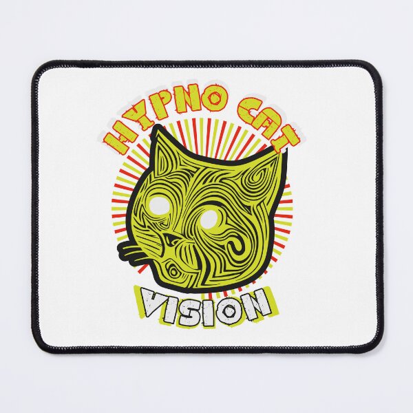 Item preview, Psychedelic Cat illustration designed and sold by Desikhanna123.