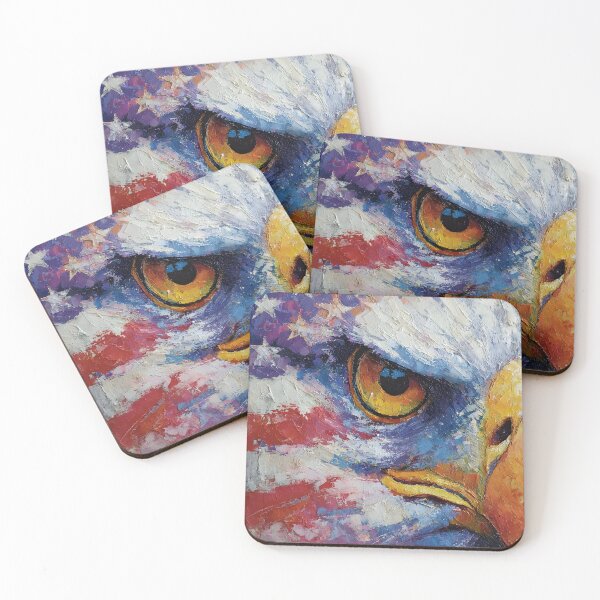 Item preview, Abstract realism patriotic american eagle art designed and sold by dcrc.