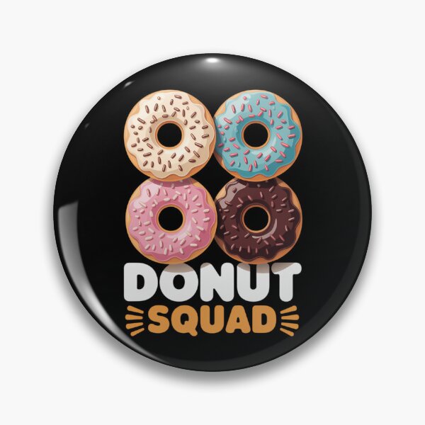Item preview, Donut Squad Saying Lover Donuts Eat designed and sold by papertaless.