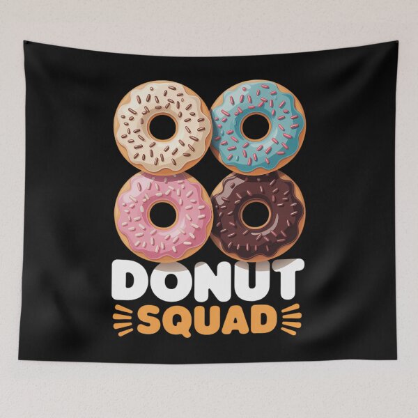 Item preview, Donut Squad Saying Lover Donuts Eat designed and sold by papertaless.